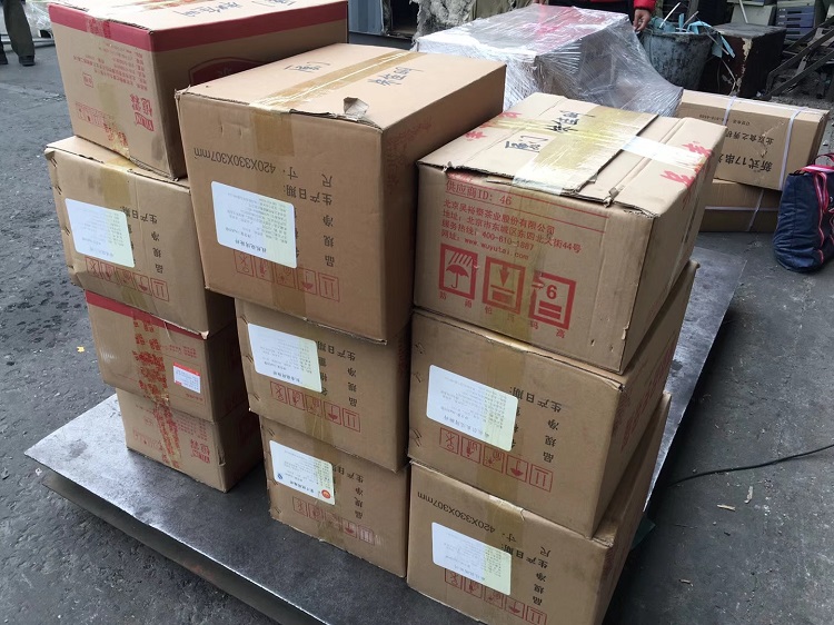 北京食之秀機械設備有限公司發貨現場