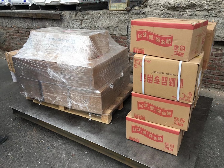 北京食之秀機械設備有限公司發貨現場
