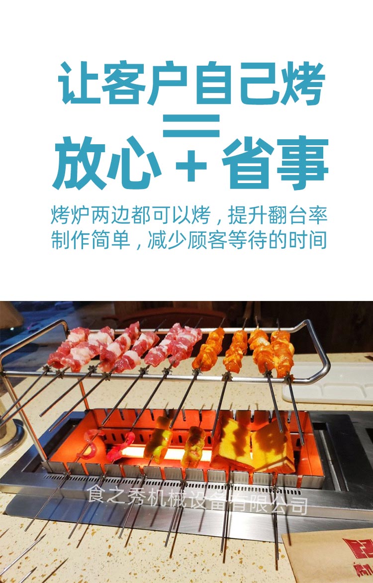 全自動旋轉電燒烤爐，豐茂電燒烤爐，豐茂電烤串爐