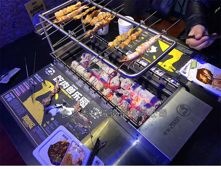 廣州諸鑼記燒烤店 串越時光廣州客戶諸鑼記烤串燒烤店