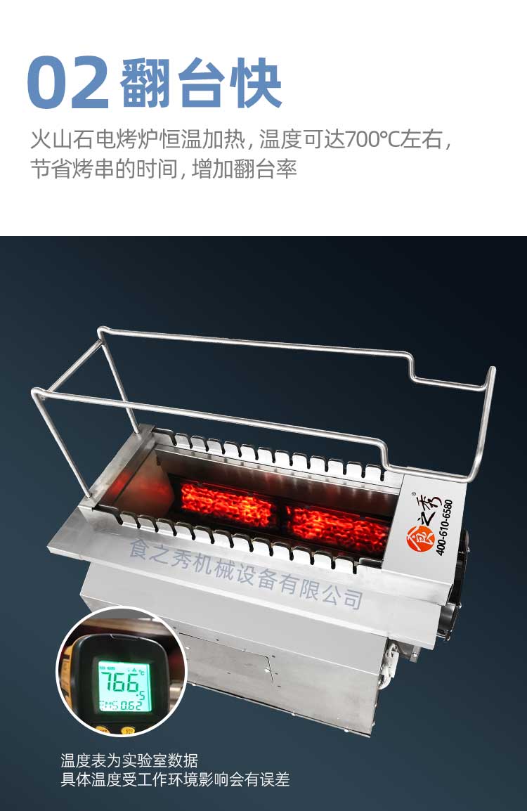 很久以前火山石電烤爐價格，全自動翻轉火山石電燒烤爐多少錢一臺