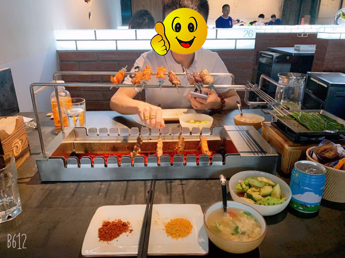 食之秀全自動旋轉電烤爐，自動翻轉電烤爐