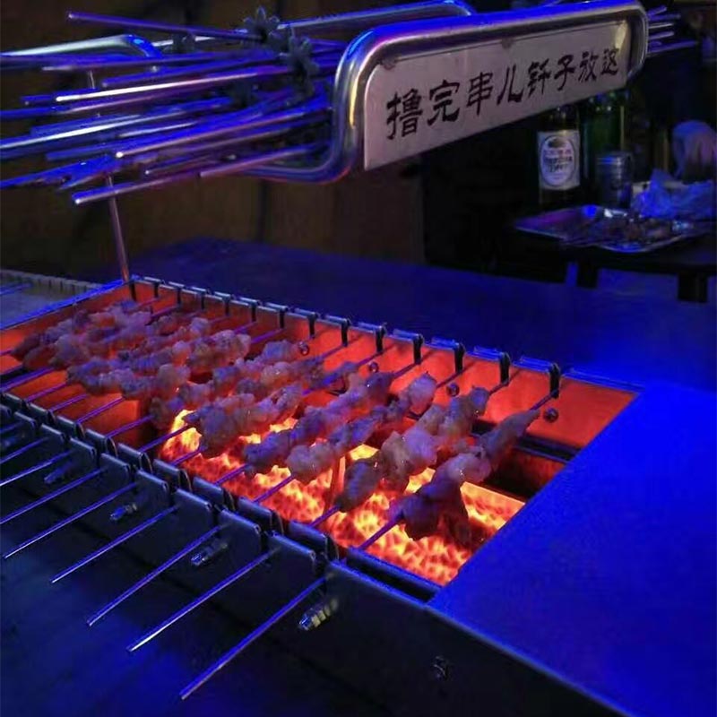 食之秀全自動翻轉電燒烤爐，電烤串爐子
