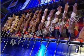 食之秀無煙電燒烤爐烤制孜然辣烤魷魚須口感勁道